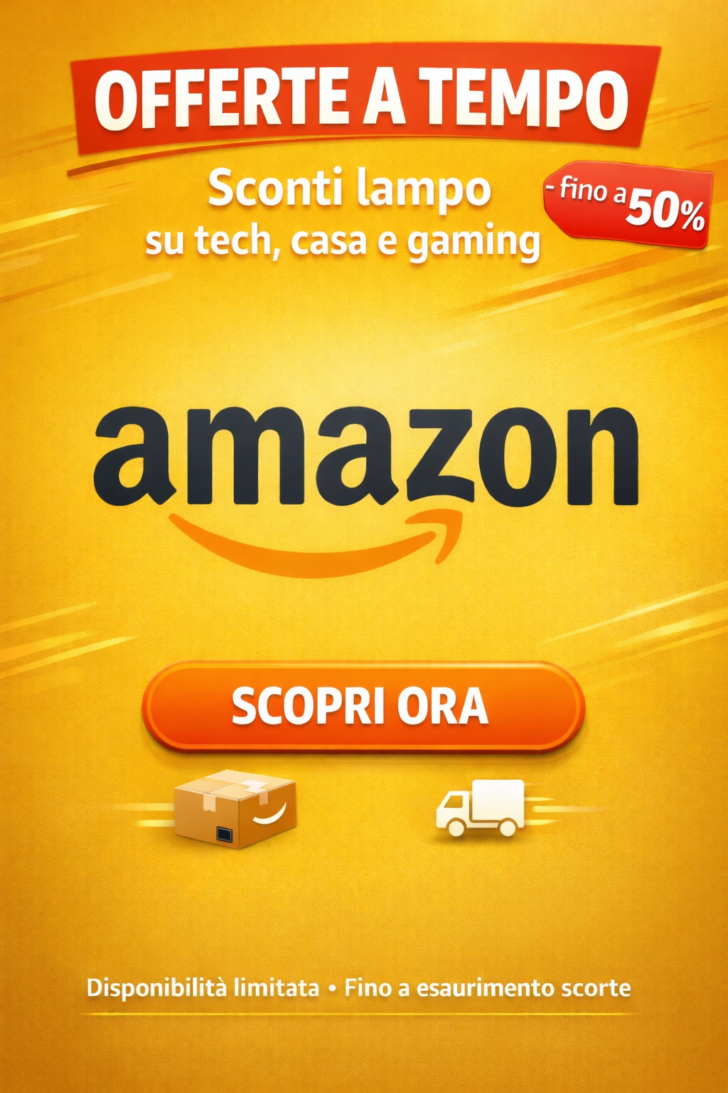 Offerte a tempo incredibili